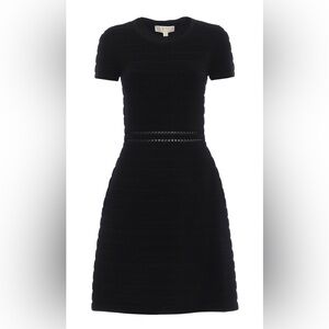 Michael Kors Textured Fantastic Dress | Black | Small